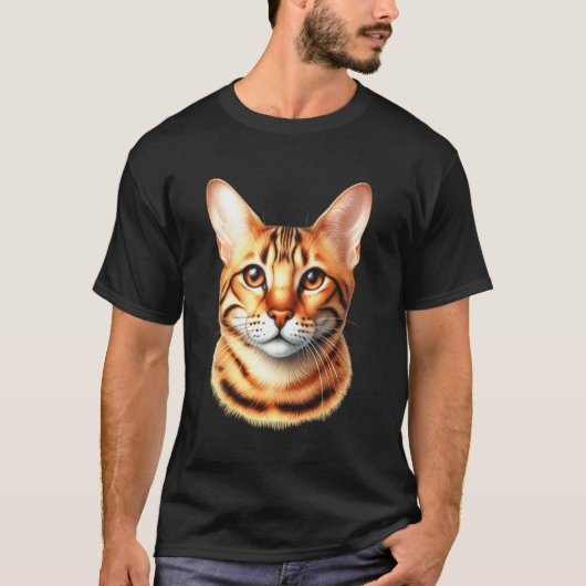 Bengaal Kat T-shirt (Voorkant)