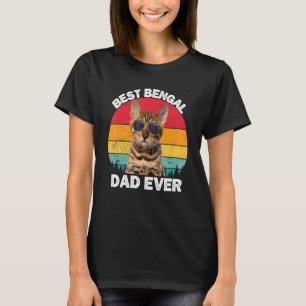 Bengaal Papa  Kat Bengalen Kat Eigenaar T-shirt