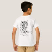 Bengaal TigerCustom Art-Shirt T-shirt (Achterkant volledig)