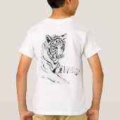 Bengaal TigerCustom Art-Shirt T-shirt (Achterkant)