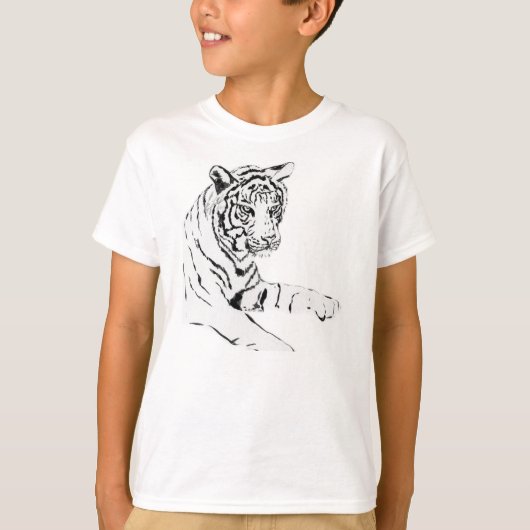 Bengaal TigerCustom Art-Shirt T-shirt (Voorkant)
