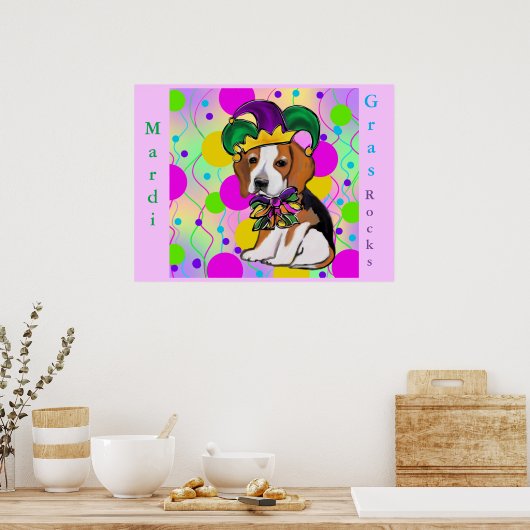 Bengaals honden poster (Keuken)