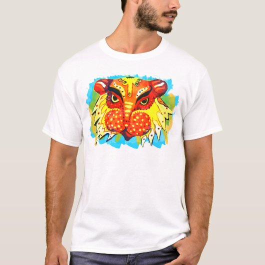Bengaals nieuwjaar Lion Apparel T-shirt (Voorkant)