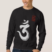 Bengaals OM symbool wit Trui (Voorkant)