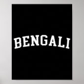 Bengaals poster (Voorkant)