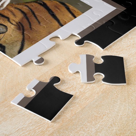 Bengaals Tigers Puzzle Legpuzzel (Zijkant)