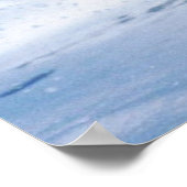 Bengaals tijger in het poster van de oceaan (Hoek)