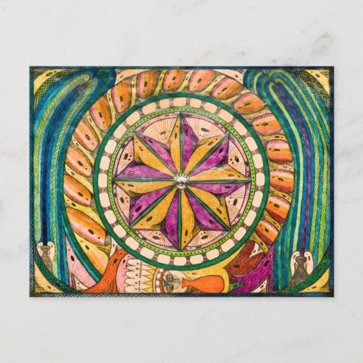 Bengaals vuurwerk | Adolf Wolfli | Briefkaart (Voorkant)