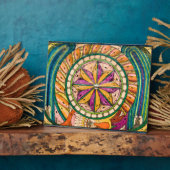 Bengaals vuurwerk | Adolf Wolfli | Fotoplaat (Zijkant)