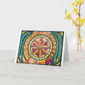 Bengaals vuurwerk | Adolf Wolfli | Kaart (Gele Bloem)