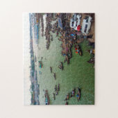 Bengaalse bootmensen. legpuzzel (Verticaal)