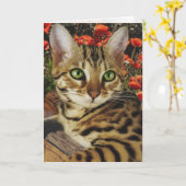 Bengaalse kaarten en stickers (Gele Bloem)