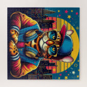 BENGAALSE KAT IN DE STAD-5 LEGPUZZEL (Horizontaal)