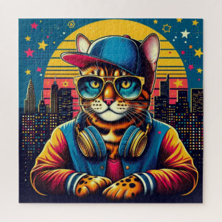 BENGAALSE KAT IN DE STAD-5 LEGPUZZEL