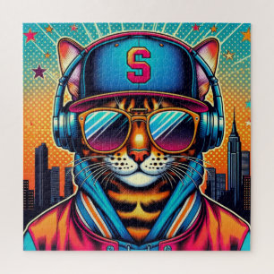 BENGAALSE KAT IN DE STAD-6 LEGPUZZEL