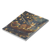 Bengaalse kat kerstvakantie reis notitieblok (Linkerzijde)