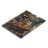 Bengaalse kat kerstvakantie reis notitieboek (Linkerzijde)