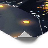 Bengaalse kat kerstvakantie reis poster (Hoek)