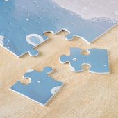 Bengaalse kat Winter Wonderland Christmas Joy Legpuzzel (Zijkant)