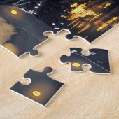 Bengaalse Katten Kerst Feestelijke Reis Legpuzzel (Zijkant)