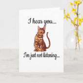 Bengaalse kattenliefhebber katteneigenaar Rosetted Kaart (Gele Bloem)