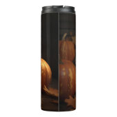 Bengaalse Kitten Herfst Delight Pompoen Thermosbeker (Achterkant)