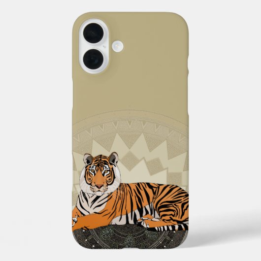 bengaalse mandala-bamboe Case-Mate iPhone case (Achterkant)