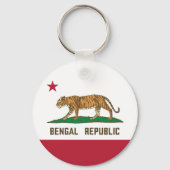 Bengaalse Republiek tijger - Bengaalse Pride Sleutelhanger (Achterkant)