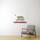 Bengaalse Republiek tijger - Bengaalse Pride Wandkleed (In Situ (horizontaal))