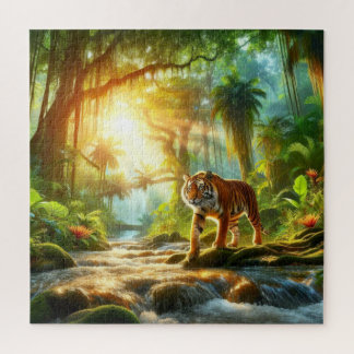 BENGAALSE TIJGER 4 LEGPUZZEL