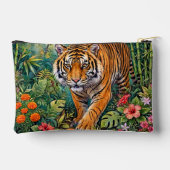Bengaalse Tijger Levendige Bamboe Jungle Etui (Achterkant)