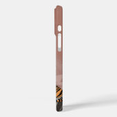 bengaalse tijger mandala koperroos Case-Mate iPhone case (Achterkant / Links)