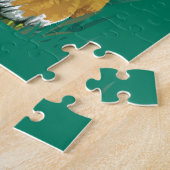 Bengaalse Tijger Met Baby Legpuzzel (Zijkant)