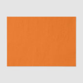 Bengaalse Tijger Oranje Kleuraccent Tissuepapier (Voorkant)