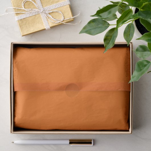 Bengaalse Tijger Oranje Kleuraccent Tissuepapier (Geschenk)