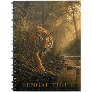 Bengaalse Tijger Sal Woud DIEREN Notitieboek