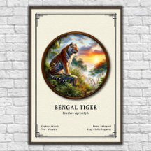 Bengaalse Tijger Zoölogie Serie