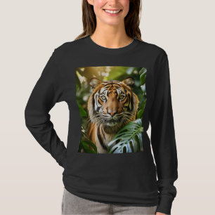 BENGAALSE TIJGER ZWART T-SHIRT