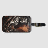 Bengaalse tijgerfamilie in Twilight Forest Bagagelabel (Voorkant (horizontaal))