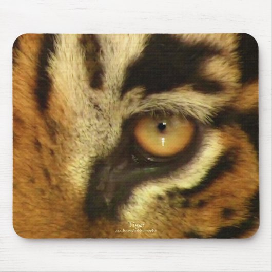 Bengaalse tijgeroog Big Cat Wildlife Mousemat Muismat (Voorkant)