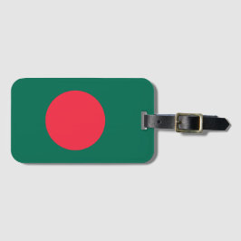 Bengaalse Vlag (Bangladesh) Bagagelabel