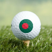 Bengaalse Vlag (Bangladesh) Golfballen (Insitu Shirt)