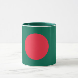 Bengaalse Vlag (Bangladesh) Mok