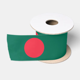 Bengaalse Vlag (Bangladesh) Satijnen Lint
