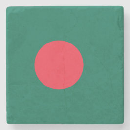 Bengaalse Vlag (Bangladesh) Stenen Onderzetter