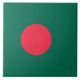 Bengaalse Vlag (Bangladesh) Tegeltje