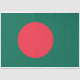 Bengaalse Vlag (Bangladesh) Tissuepapier