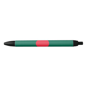 Bengaalse Vlag (Bangladesh) Zwarte Inkt Pen