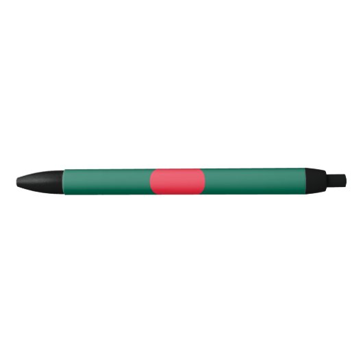 Bengaalse Vlag (Bangladesh) Zwarte Inkt Pen (Voorkant)