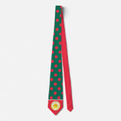 Bengaalse vlag & nationaal embleem, Bangladesh Stropdas (Voorkant)